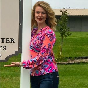 Macbeth Collection Paisley print blouse